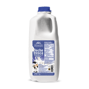 Tres Monjitas Leche Fresca Entera con Vitaminas A Y D 64 Oz